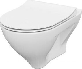 Seinale paigaldatav WC-pott Cersanit Mille Clean On price and information | Toilet bowl | hansapost.ee