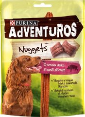 Лакомство для собак Nestle PURINA Adventuros Nuggets со вкусом мяса дикого кабана, 90 г цена и информация | Лакомства для собак | hansapost.ee