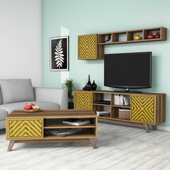 Комплект мебели для гостиной Kalune Design 845(XXIII), коричневый цена и информация | Секции | hansapost.ee