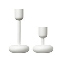 Подсвечник Iittala Nappula white, 107+183 мм цена и информация | Iittala Мебель и домашний интерьер | hansapost.ee