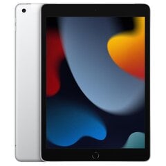 Apple iPad 10.2" Wi-Fi + Cellular 256GB - Silver 9th Gen MK4H3HC/A hind ja info | Tahvelarvutid | hansapost.ee