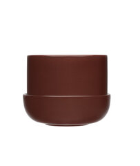 Iittala Nappula pott alusega 170x130mm, pruun hind ja info | Lillepotid | hansapost.ee