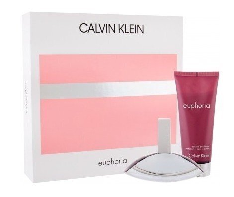 Komplekt naistele Calvin Klein Euphoria: parfüümvesi EDP 50 ml + ihupiim 100 ml hind ja info | Parfüümid naistele | hansapost.ee