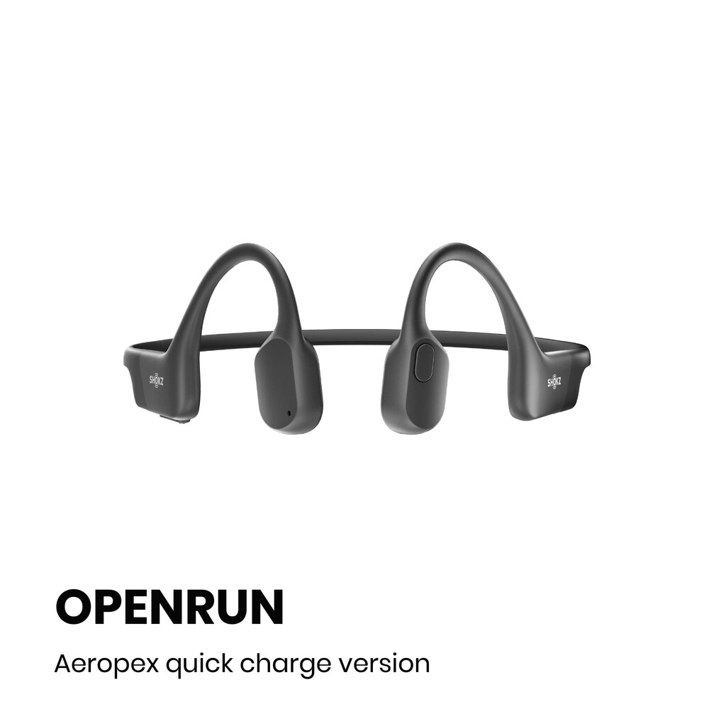 Shokz Open Run Luujuhtivusega juhtmevabad klapid S803BK цена и информация | Kõrvaklapid | hansapost.ee