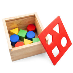 Сортировщик фигур - Куб, New Classic Toys 10560 цена и информация | Игрушки для малышей | hansapost.ee