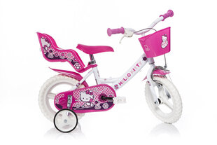 Laste jalgratas Hello Kitty 12", 124 RL-HK2 hind ja info | Jalgrattad | hansapost.ee