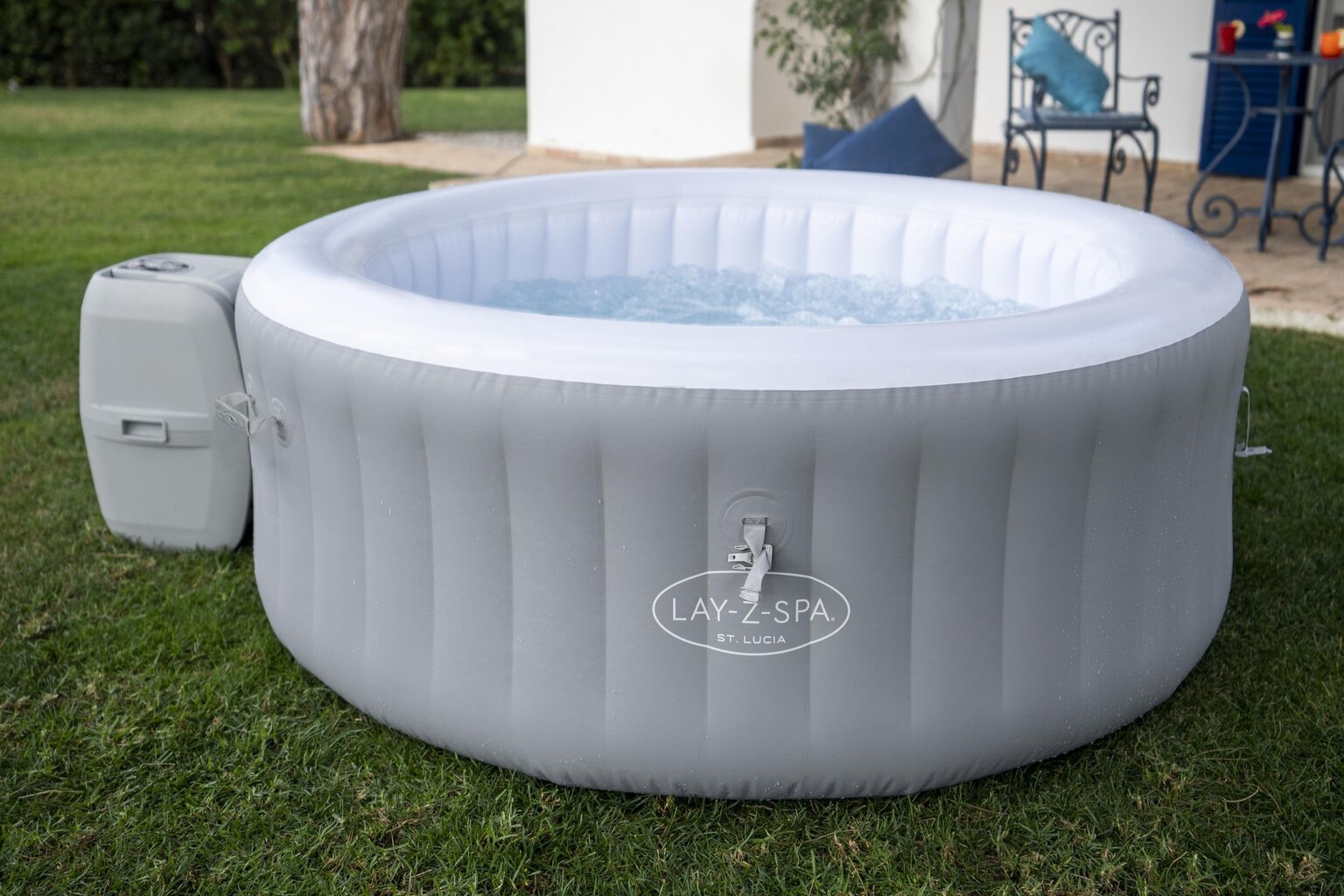 Bassein Bestway Lay-Z-Spa St.Lucia AirJet 1.70m x 66cm hind ja info | Basseinid | hansapost.ee