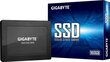 SSD|GIGABYTE|960GB|SATA 3.0|3D NAND|Write speed 500 MBytes/sec|Read speed 550 MBytes/sec|2,5"|MTBF 2000000 hours|GP-GSTFS31960GNTD-V hind ja info | Sisemised kõvakettad | hansapost.ee