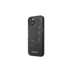 Guess case for iPhone 13 Mini 5,4'' GUHCP13SPCUMABK black hard case Marble цена и информация | Чехлы для телефонов | hansapost.ee