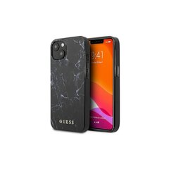 Guess case for iPhone 13 Mini 5,4'' GUHCP13SPCUMABK black hard case Marble price and information | Phone protective covers and cases | hansapost.ee