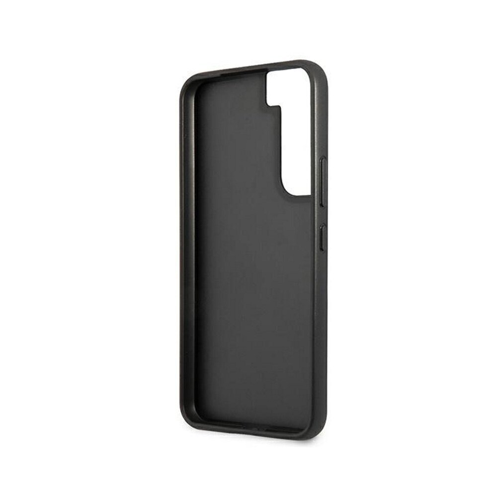 Guess case for Samsung Galaxy S22 GUHCS22S4GMGGR hard case grey 4G Big Metal Logo цена и информация | Telefonide kaitsekaaned ja -ümbrised | hansapost.ee