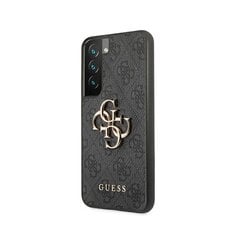 Guess case for Samsung Galaxy S22 GUHCS22S4GMGGR hard case grey 4G Big Metal Logo цена и информация | Чехлы для телефонов | hansapost.ee