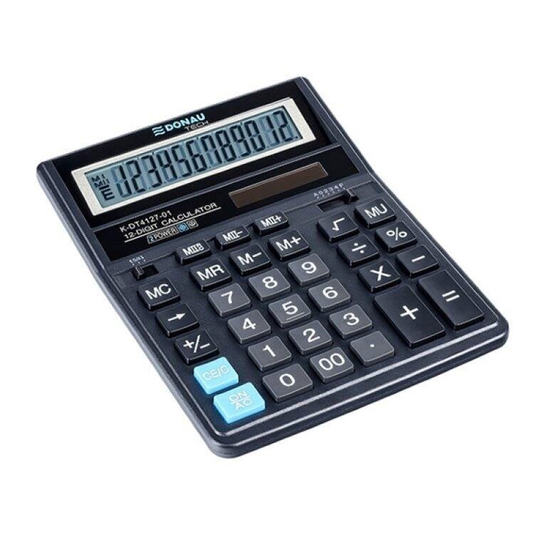 Kalkulaator K-DT4127-01 Donau цена и информация | Kirjatarvikud | hansapost.ee