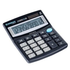 Калькулятор K-DT4124-01 Donau цена и информация | Канцелярские товары | hansapost.ee