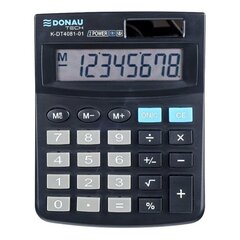 Калькулятор K-DT4081-01 Donau цена и информация | Канцелярские товары | hansapost.ee