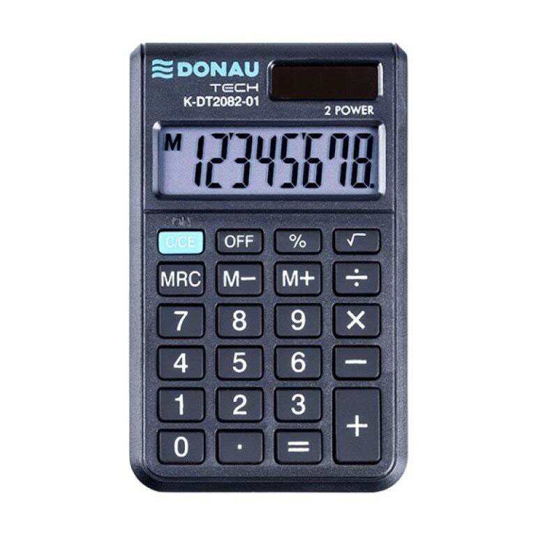 Kalkulaator K-DT2082-01 Donau цена и информация | Kirjatarvikud | hansapost.ee