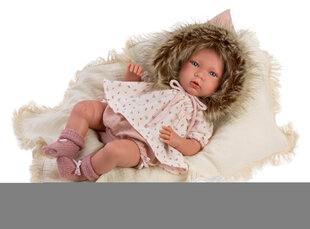 Кукла Llorens со звуками Mimi, с подушкой и одеялом, 42см, 74022 цена и информация | Игрушки для девочек | hansapost.ee