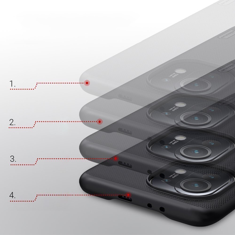 Telefoniümbris Nillkin, Xiaomi Mi 11 Lite 5G hind ja info | Telefonide kaitsekaaned ja -ümbrised | hansapost.ee