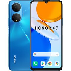 Honor X7 4/128ГБ Dual SIM Ocean Blue цена и информация | Мобильные телефоны | hansapost.ee