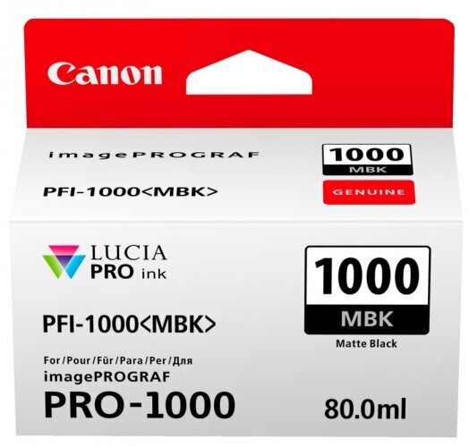 Canon Pfi-1000Mbk, must hind ja info | Tindiprinteri kassetid | hansapost.ee