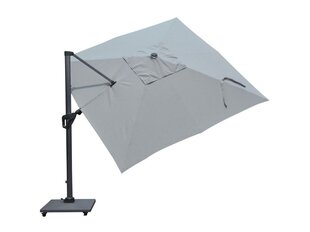Уличный зонт Patio Verano Lux, серый цена и информация | Зонты, маркизы, стойки | hansapost.ee