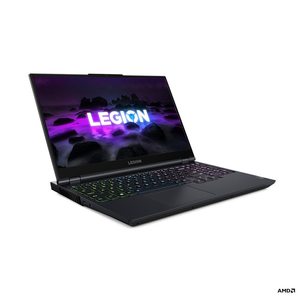 15.6" Lenovo Legion 5 Portatīvais dators FHD IPS 300nits AG 165Hz 16GB DDR4 3200 SSD512 GeForce RTX 3050 4GB LAN NoOS Phantom Blue/ Shadow Black hind ja info | Sülearvutid | hansapost.ee