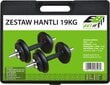 Reguleeritava raskusega hantlid EB Fit, 19kg (2x9,5kg) цена и информация | Hantlid, kangid, raskused | hansapost.ee