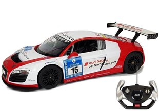 Kaugjuhitav auto Audi R8 LMS White Red price and information | Toys for boys | hansapost.ee