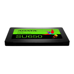 Adata Ultimate SU650, 512 ГБ цена и информация | Внутренние жёсткие диски (HDD, SSD, Hybrid) | hansapost.ee