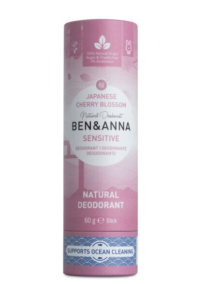 Deodorant tundlikule nahale Japanese Cherryblossom, 60 g., Ben & Anna hind ja info | Deodorandid | hansapost.ee