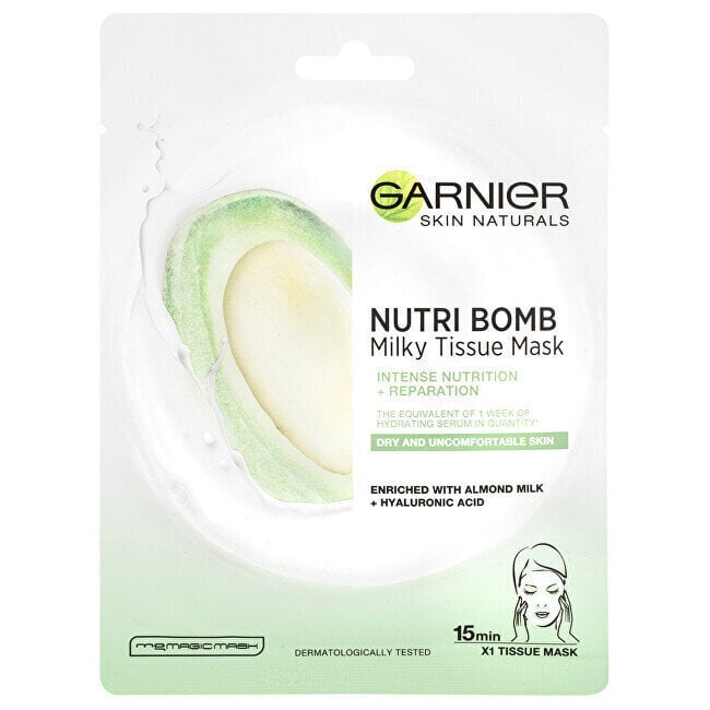 Näomask Garnier Skin Naturals Nutri Bomb hind ja info | Näomaskid ja silmamaskid | hansapost.ee