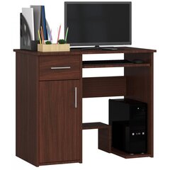 Письменный стол NORE Jay, коричневый цена и информация | Компьютерные, письменные столы | hansapost.ee