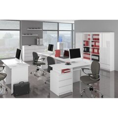 Письменный стол NORE CLP 135, белый цена и информация | Компьютерные, письменные столы | hansapost.ee