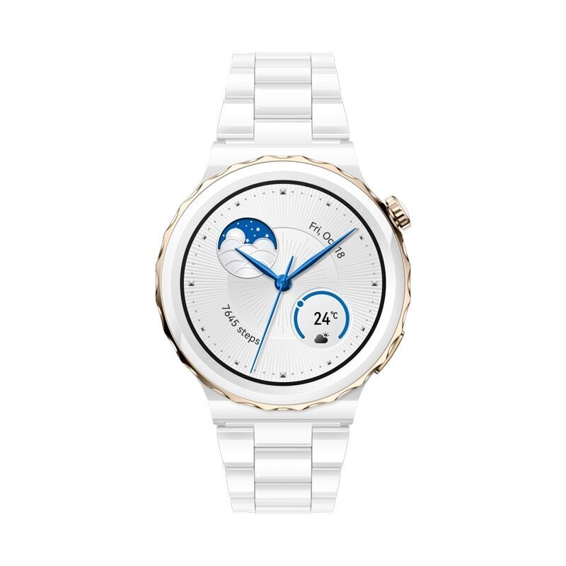 Huawei Watch GT 3 Pro Ceramic White Ceramic цена и информация | Nutikellad, laste nutikellad | hansapost.ee