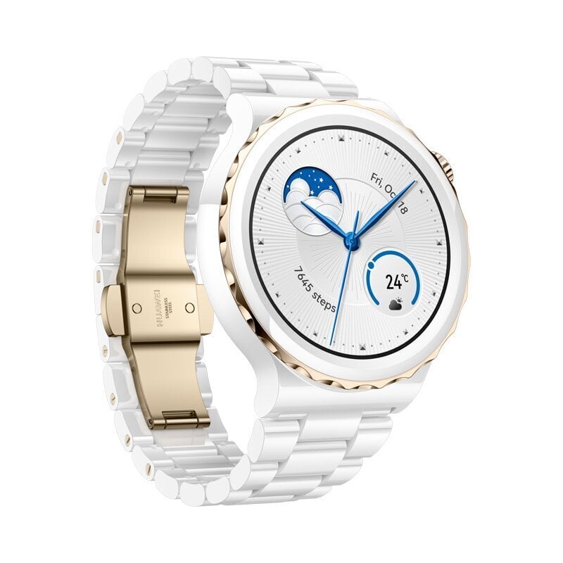 Huawei Watch GT 3 Pro Ceramic White Ceramic цена и информация | Nutikellad, laste nutikellad | hansapost.ee