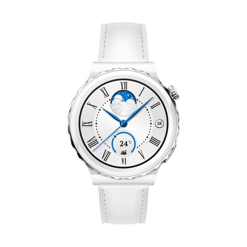 Huawei Watch GT 3 Pro Ceramic White Leather hind ja info | Nutikellad, laste nutikellad | hansapost.ee