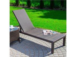 Lamamistool Patio Pierre, pruun price and information | Tanning beds | hansapost.ee