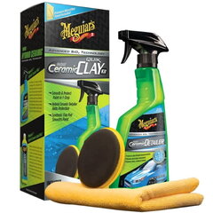 Meguiar's G200200 Hybrid Ceramic Detailer puhastuskomplekt, 3-osaline, 532 ml цена и информация | Автохимия | hansapost.ee