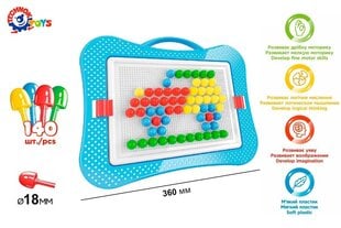 Mäng Mosaiik 140 detaili Technok 3381 price and information | Educational children's toys | hansapost.ee