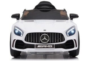 Elektriauto Mercedes AMG GT R, valge цена и информация | Электромобили для детей | hansapost.ee