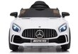 Elektriauto Mercedes AMG GT R, valge hind ja info | Laste elektriautod | hansapost.ee