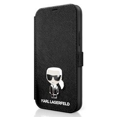 Telefoniümbris Karl Lagerfeld KLFLBKP12SIKMSBK iPhone 12 mini 5,4" hind ja info | Karl Lagerfeld Mobiiltelefonid, fotokaamerad, nutiseadmed | hansapost.ee