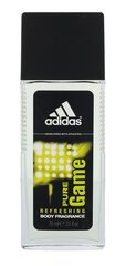 Дезодорант для мужчин Adidas Pure Game, 75 мл цена и информация | Мужская парфюмированная косметика | hansapost.ee