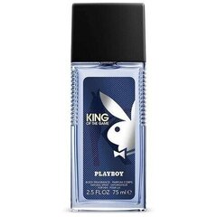 Spreideodorant Playboy King of the Game meestele 75 ml цена и информация | Парфюмированная косметика для мужчин | hansapost.ee