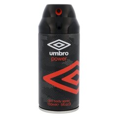 UMBRO Power deodorant meestele 150 ml hind ja info | Dušigeelid ja deodorandid meestele | hansapost.ee