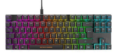 Deltaco Gaming DK420 TKL hind ja info | Klaviatuurid | hansapost.ee