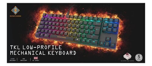 Deltaco Gaming DK420 TKL hind ja info | Klaviatuurid | hansapost.ee