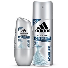 Adidas AdiPure Man дезодорант для мужчин 50 ml цена и информация | Парфюмированная косметика для мужчин | hansapost.ee