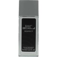 Дезодорант-спрей David Beckham Respect for men 75 мл цена и информация | Мужская парфюмированная косметика | hansapost.ee
