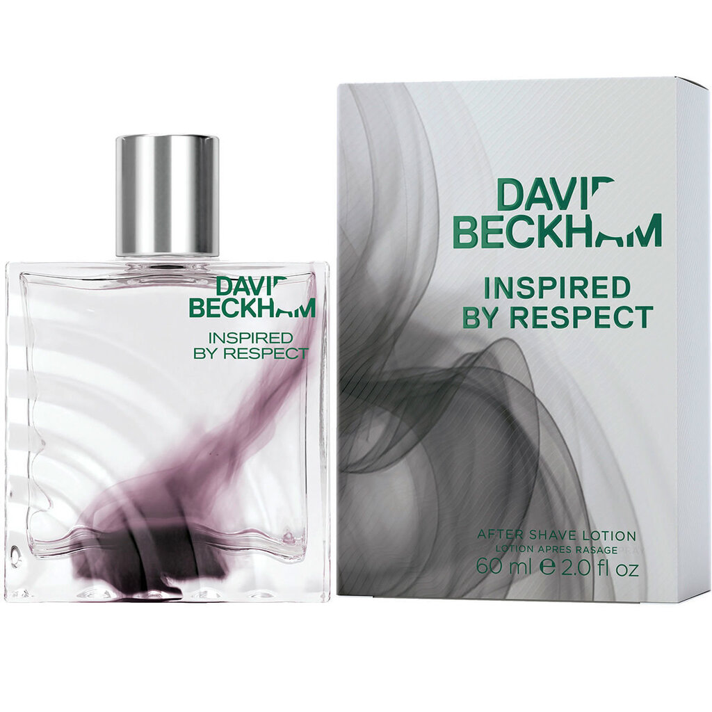 Raseerimisjärgne losjoon David Beckham Inspired By Respect meestele 60 ml hind ja info | Dušigeelid ja deodorandid meestele | hansapost.ee